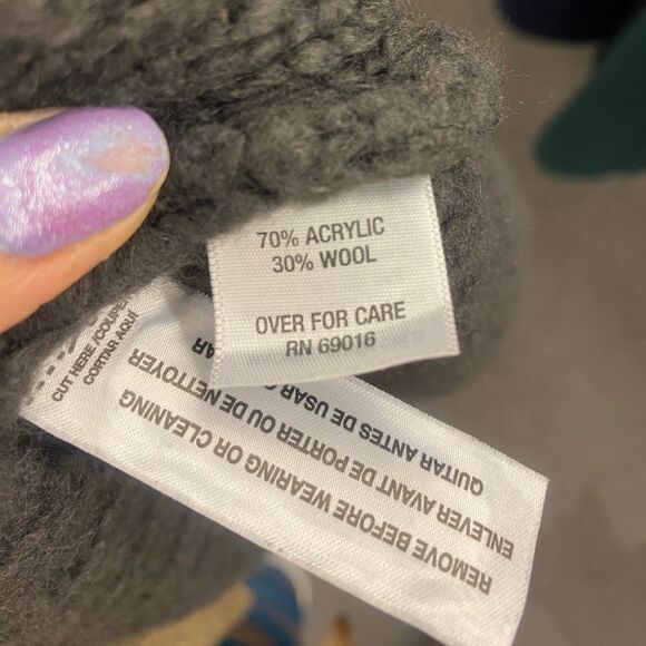 Relativity ladies xl Gray Sweater Dress - Cowl Neck - Picture 3 of 4